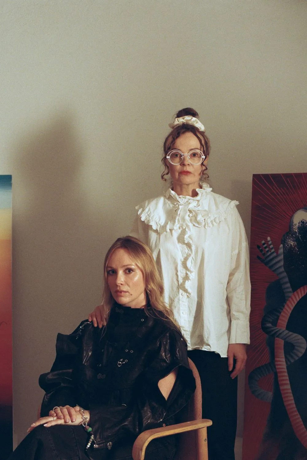 Merike Estna and Natalia Sielewicz. Photo: Silver Mikiver / Estonian Centre for Contemporary Art