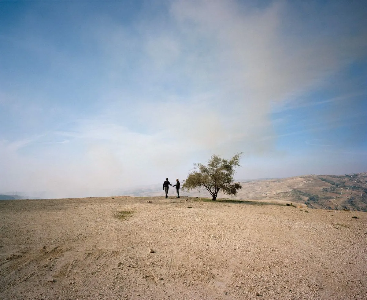 Nadia Bseiso, Road to Wadi Araba, 2016