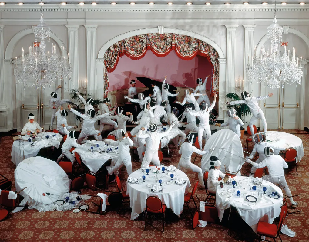 Neal Slavin, The D.C. Fencers Club, Washington, D.C., 1988
