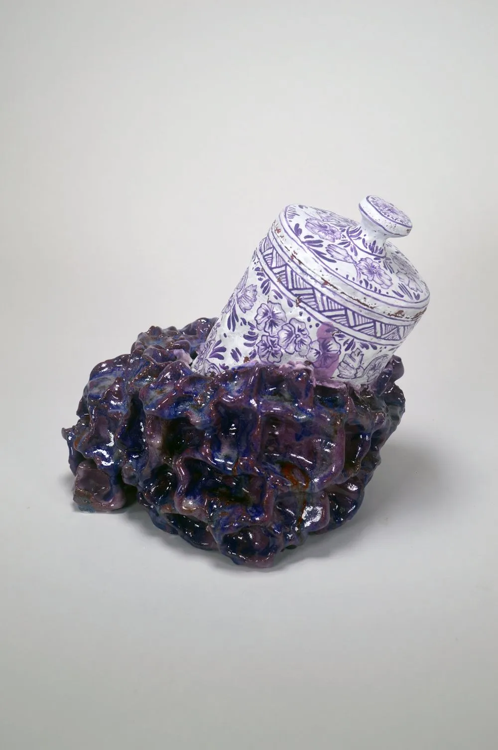 Nicki Green, Hybrid Vessel 6 (jar purple), 2024