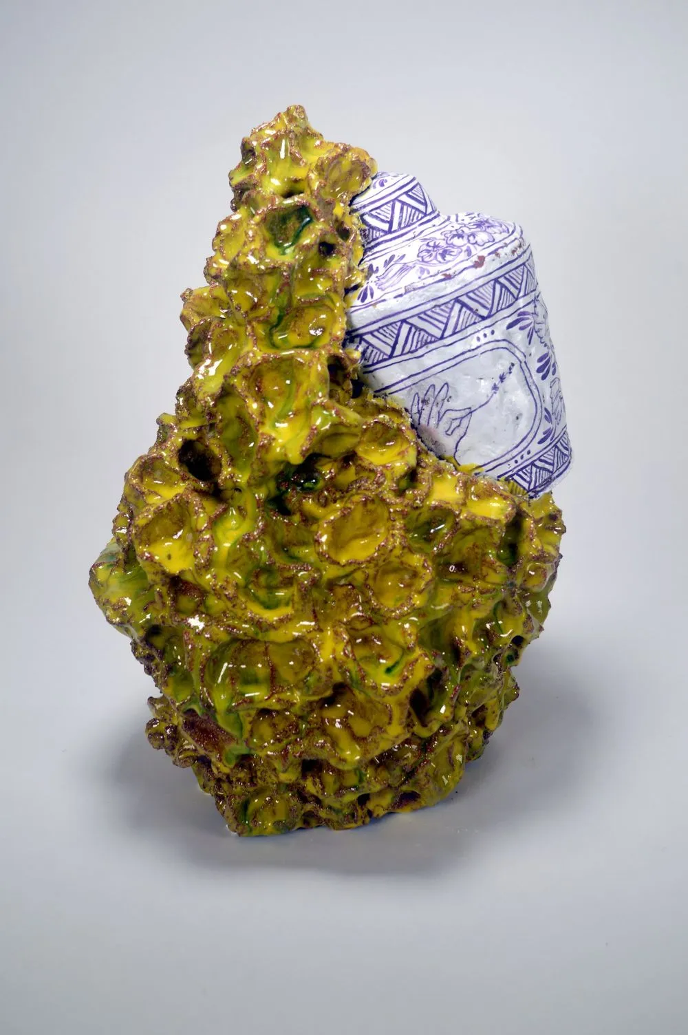 Nicki Green, Hybrid Vessel 7 (yellow jar), 2024