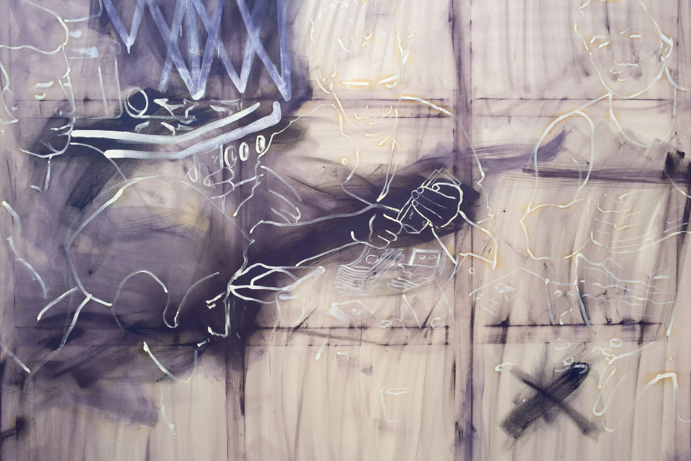 Nicole Economides, Sunday afternoon, installation shot
