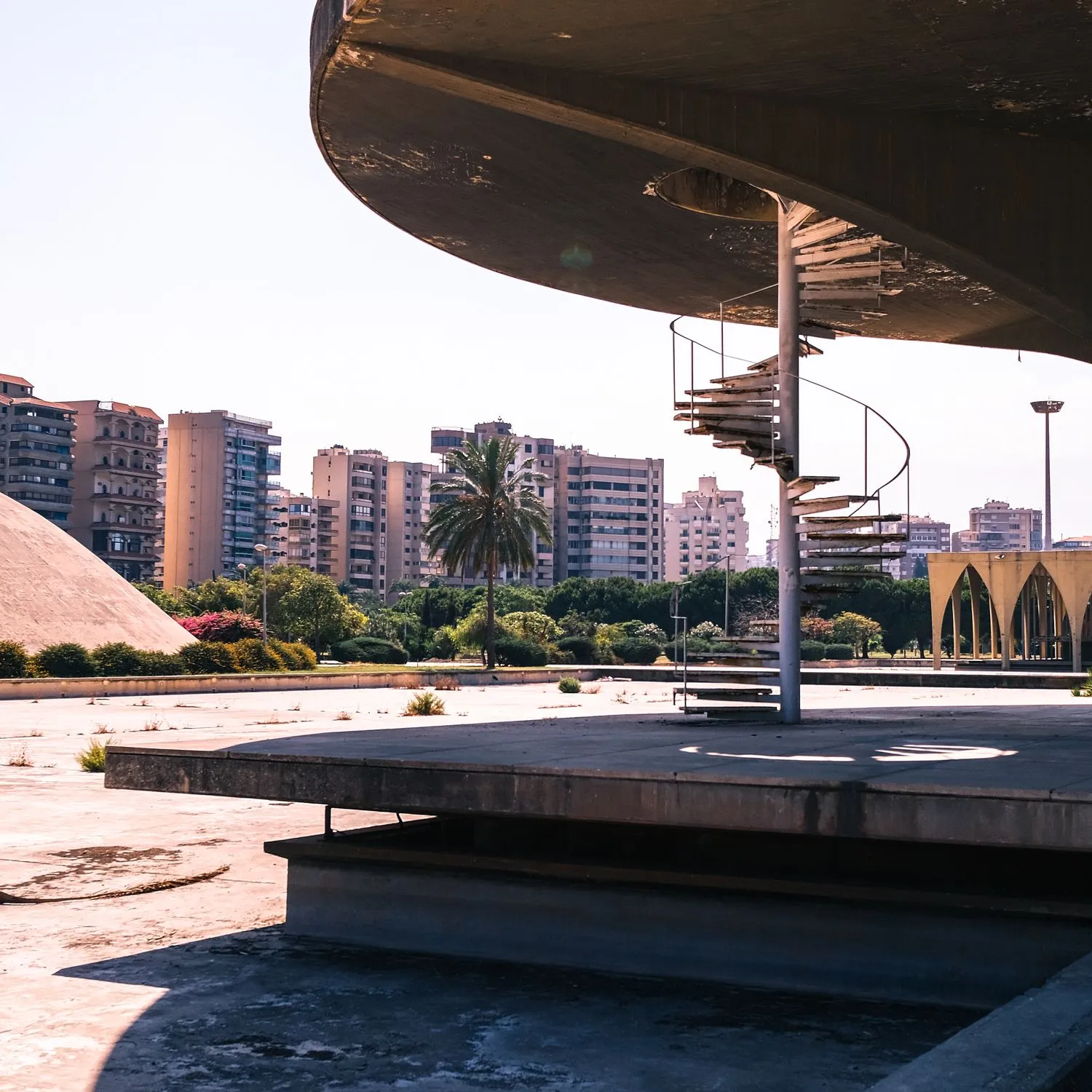 Oscar Niemeyer's Tripoli International Fair by Karim Sakr
