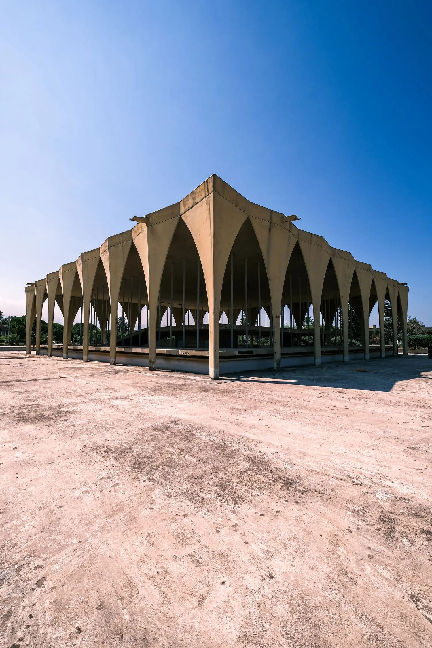 Oscar Niemeyer's Tripoli International Fair by Karim Sakr
