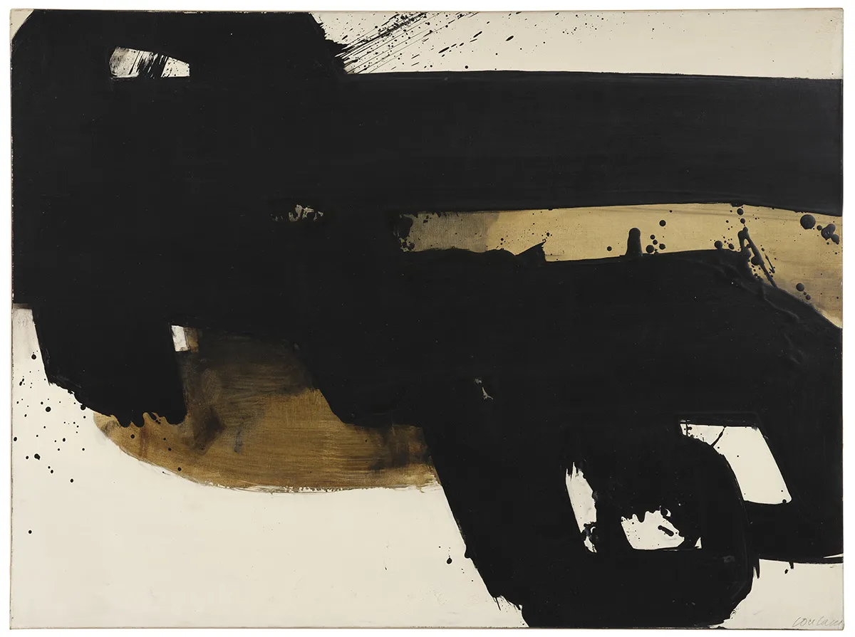 Pierre Soulages; Untitled, 1967