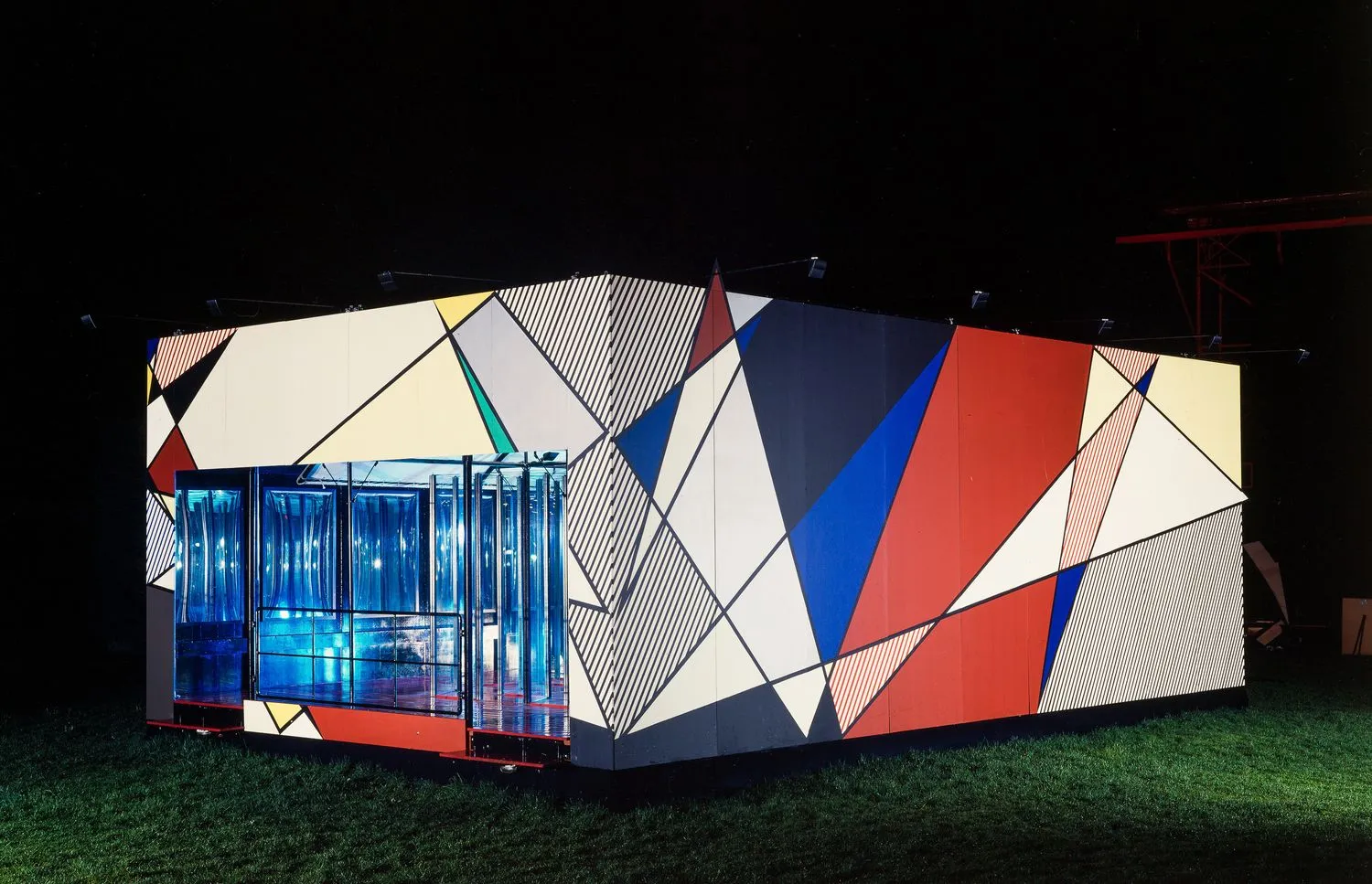 Roy Lichtenstein, Luna Luna Pavilion. Luna Luna, Hamburg, Germany, 1987