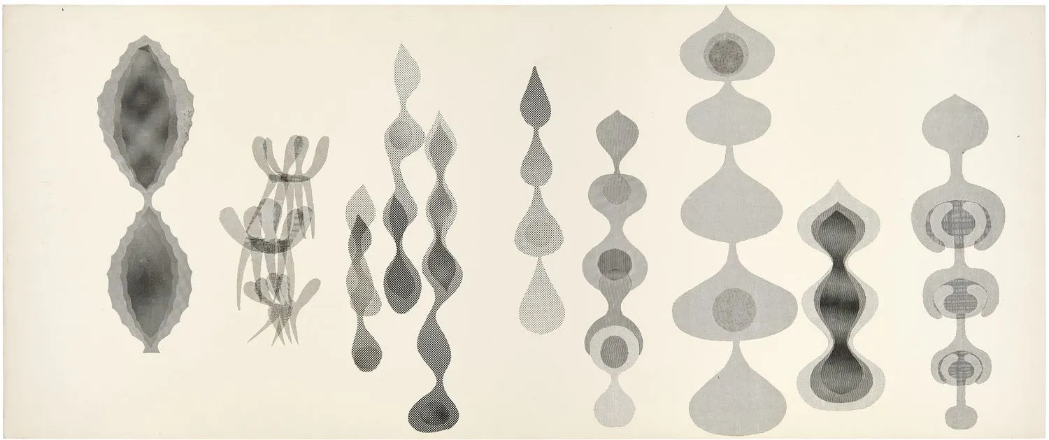Ruth Asawa, Untitled (ZP.16B, Twelve Looped-Wire Sculptural Forms), mid-to late 1950s