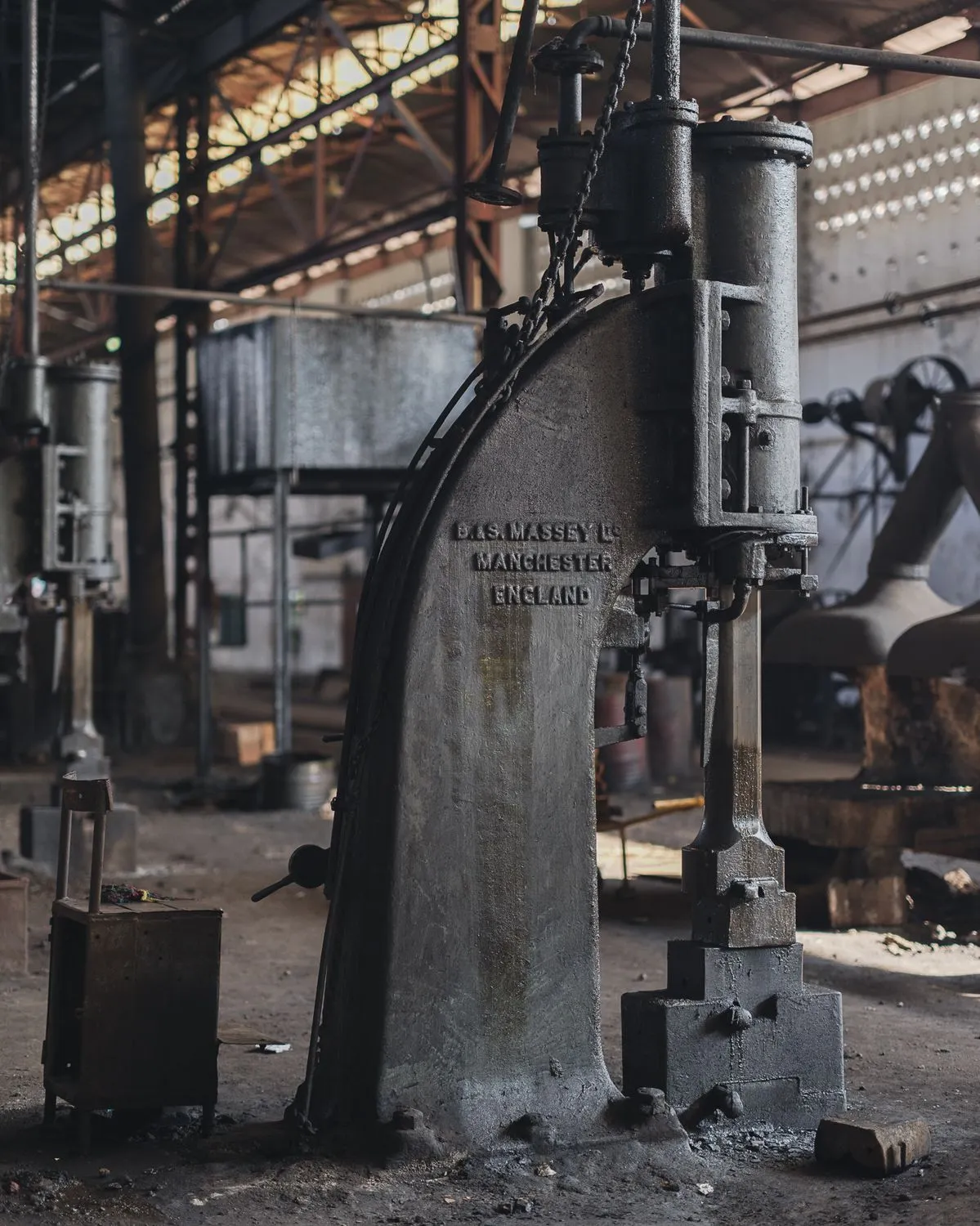 Sarker Protick, Saidpur Railway Workshop, Bangladesh, from the series Crossing, ongoing