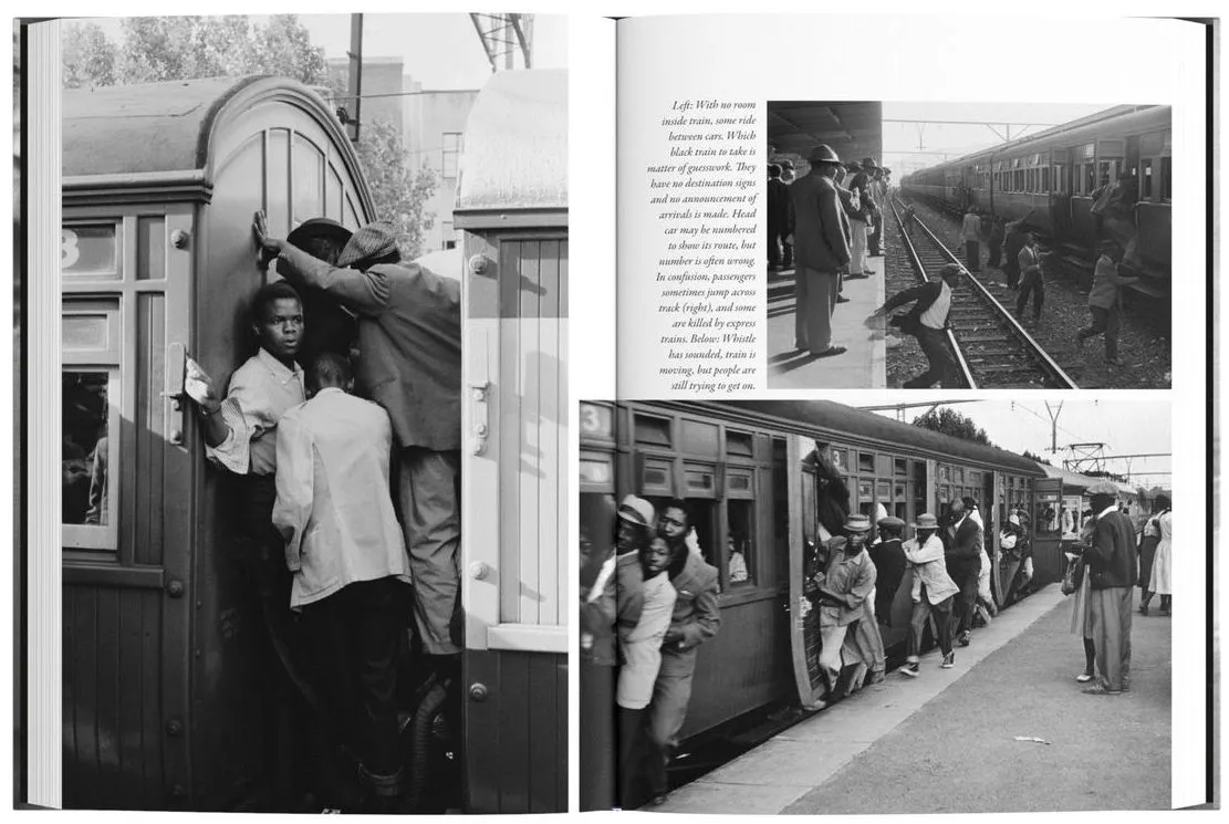 The spread from Ernest Cole's House of Bondage (Aperture, 2023). Courtesy of Aperture.