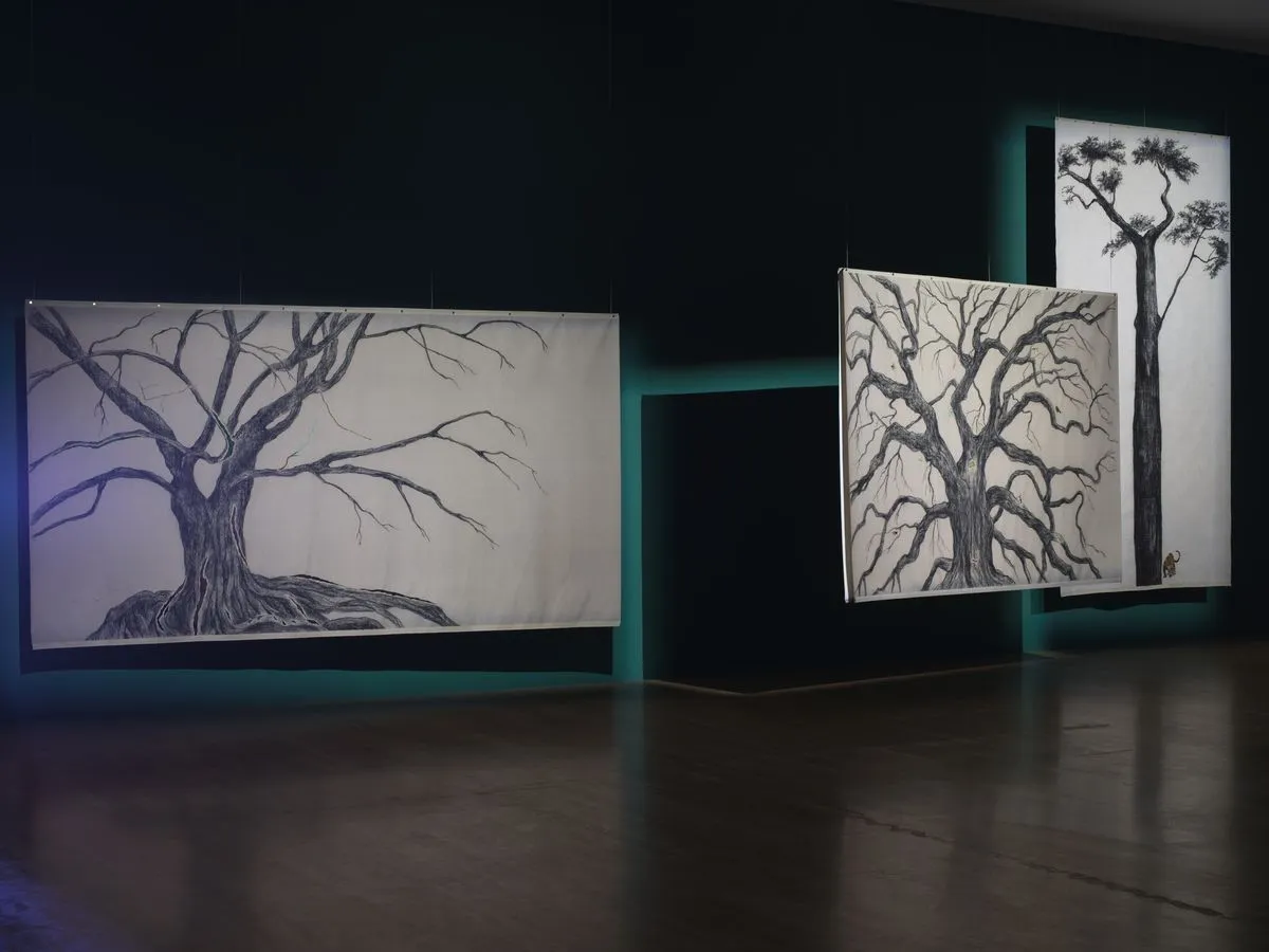 The 36th Ljubljana Biennale of Graphic Arts, Museum of Modern Art (MG+), Nohemí Pérez, Guardians, 2025