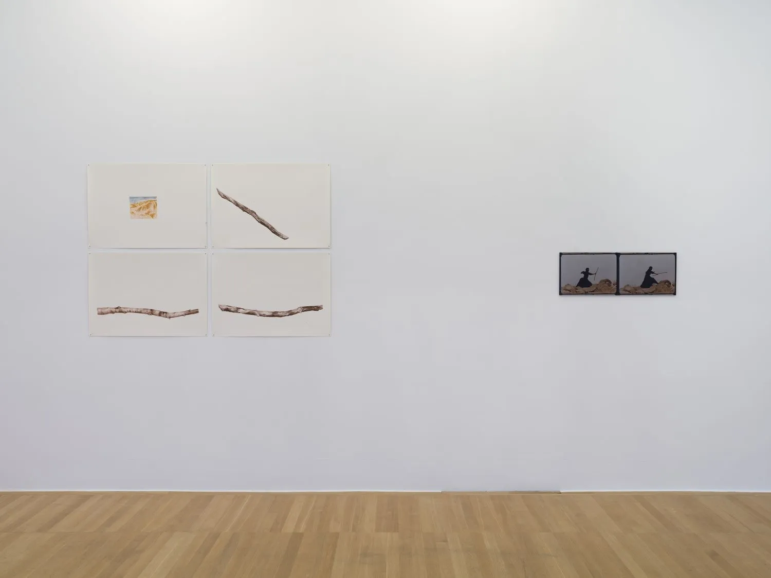 The 36th Ljubljana Biennale of Graphic Arts, Museum of Modern Art (MG+), Noor Abed, a study of a stick: movement notations and notes on defiance, 2025