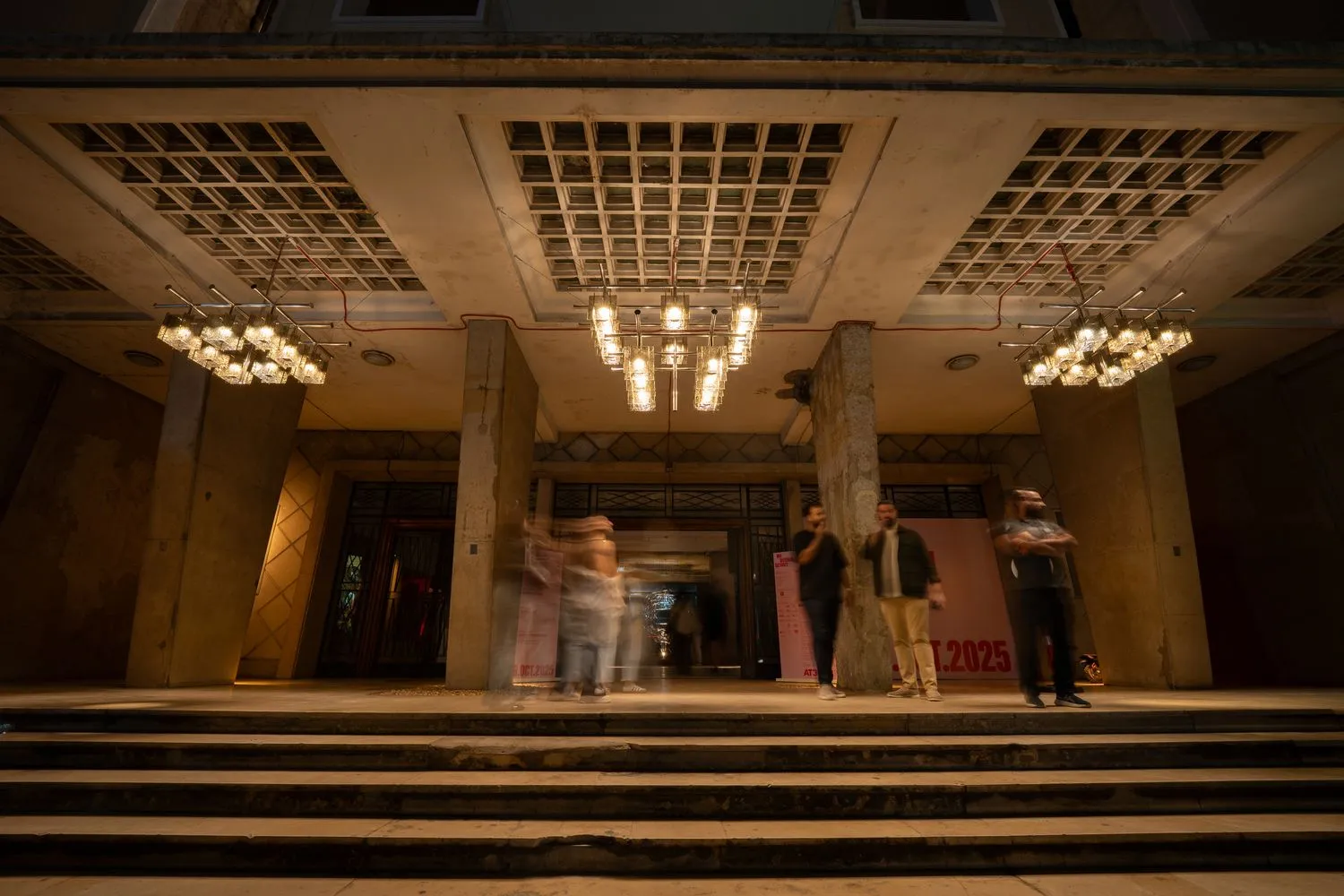 The entrance of the Union Building. Photo by Youssef Itani
