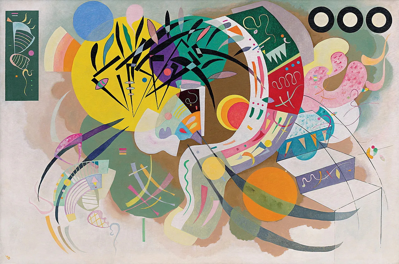 Vasily Kandinsky Dominant Curve (Courbe dominante), April 1936