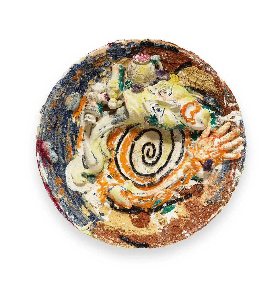Viola Frey, Old Age Spiral, 1983.