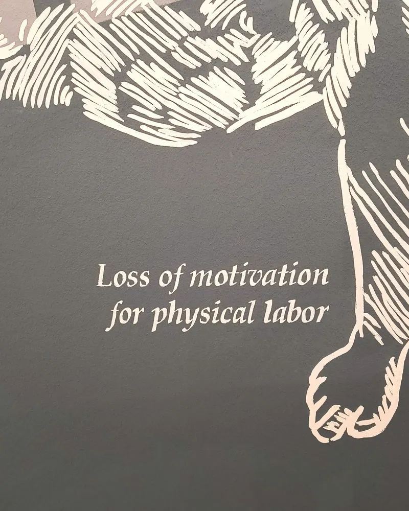 KURS, We have always received something in exchange that we lived, On Laziness (detail)