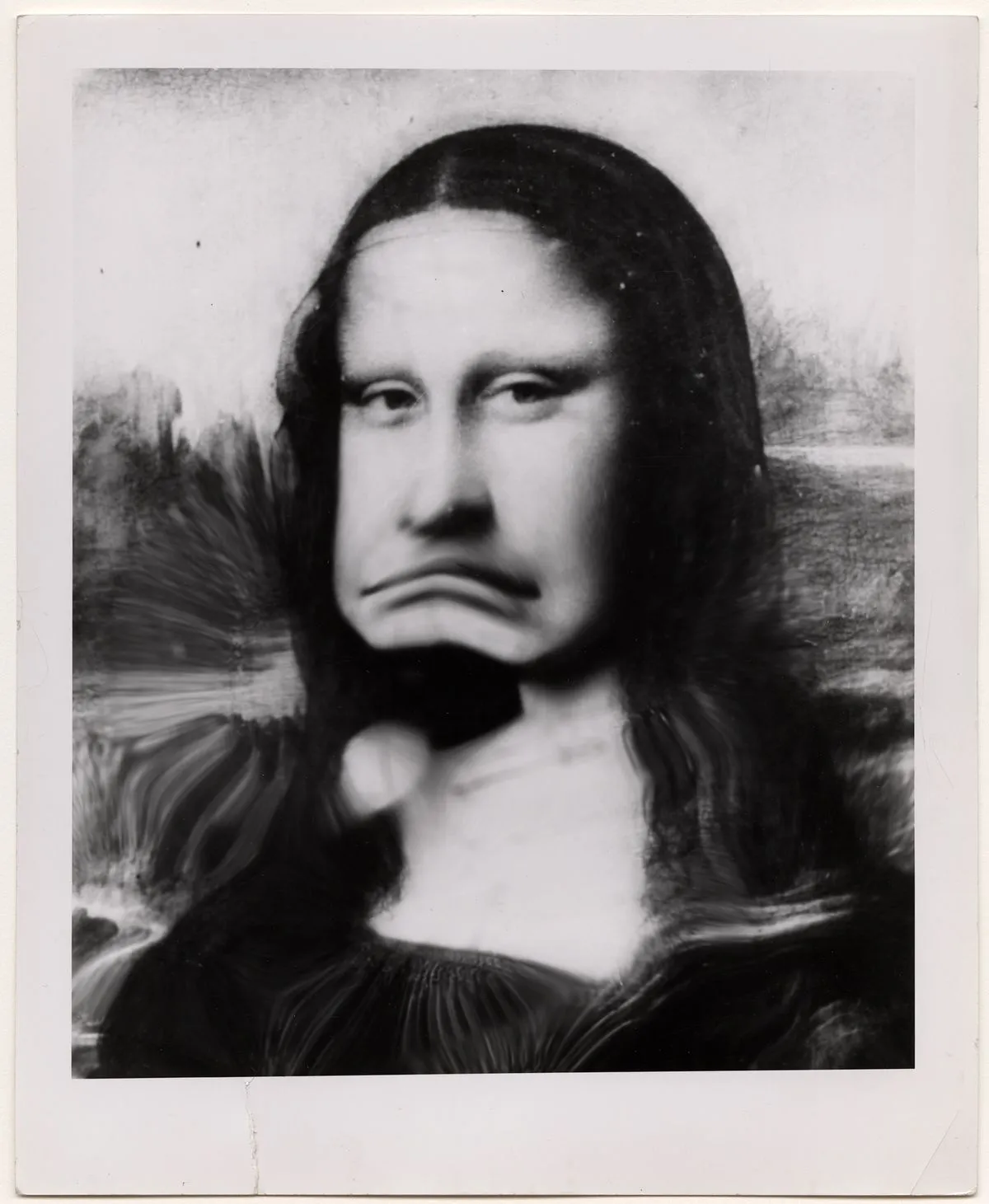 Weegee, Mona Lisa distortion, ca. 1958